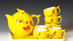 彩瓷茶具的历史魅力